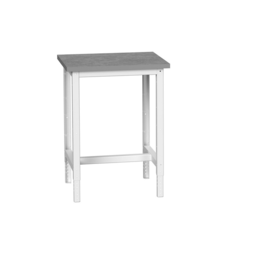 bott Établi à hauteur réglable verso, RAL7035 gris clair