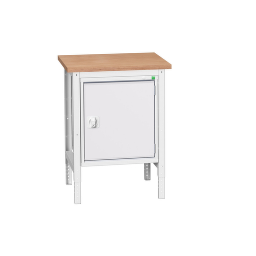 bott Établi verso, 1 armoire, RAL7035 gris clair/RAL7035 gris clair
