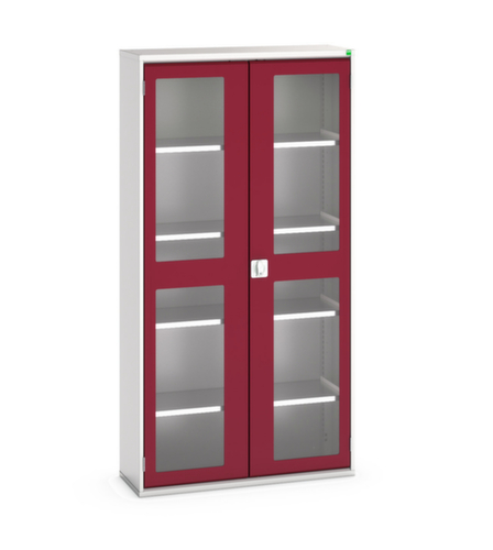 bott Armoire à portes battantes verso vitrées, largeur 1050 mm