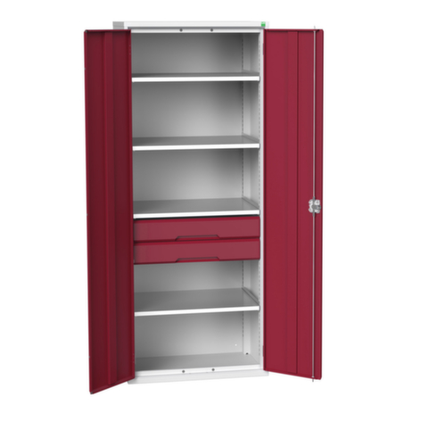 bott Armoire universelle verso avec tablettes et tiroirs, largeur 800 mm