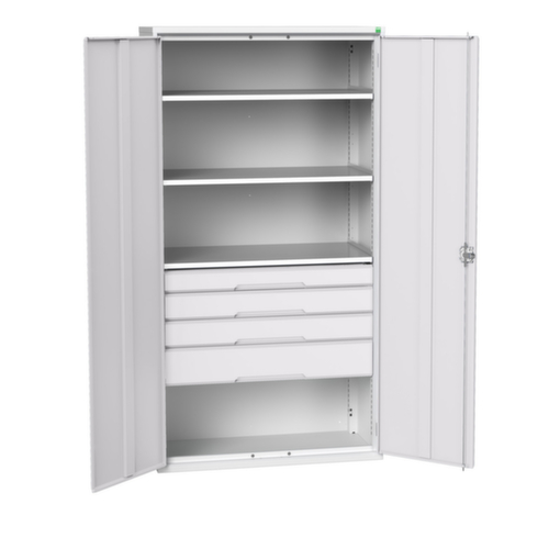 bott Armoire universelle verso avec tablettes et tiroirs, largeur 1050 mm