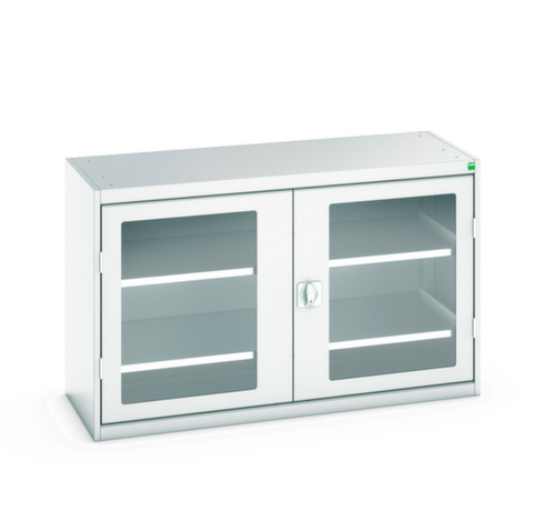 bott Armoire à portes battantes verso vitrées, largeur 1300 mm