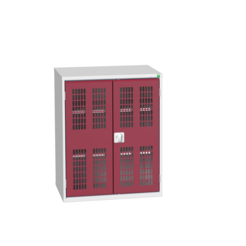 bott armoire à portes battantes verso avec fentes d’aération, largeur 800 mm