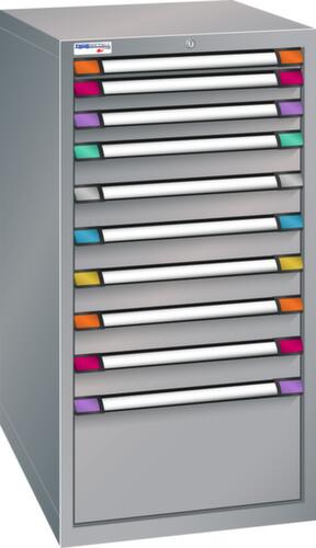 Thurmetall Armoire à tiroirs largeur 605 mm, 10 tiroir(s)