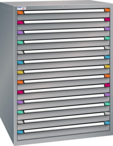Thurmetall Armoire à tiroirs de 1005 mm de large, 13 tiroir(s)