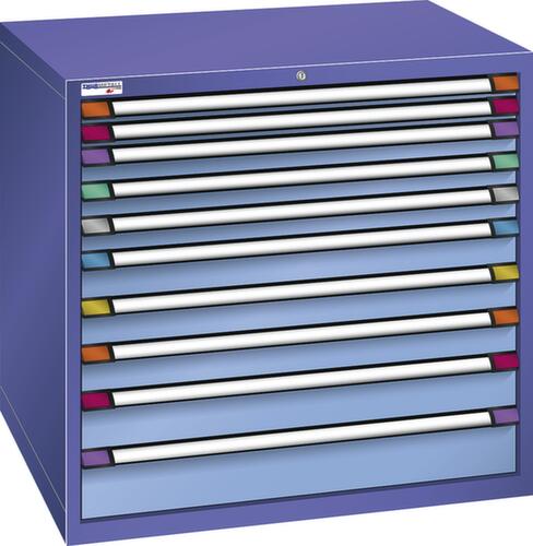 Thurmetall Armoire à tiroirs de 1005 mm de large, 10 tiroir(s)