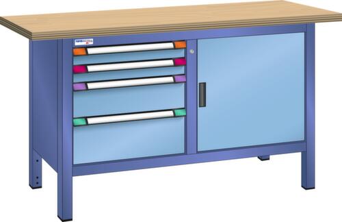 Thurmetall Établi, 4 tiroirs, 1 armoire