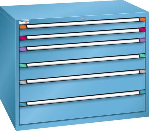 Thurmetall Armoire à tiroirs de largeur 1205 mm, 6 tiroir(s)