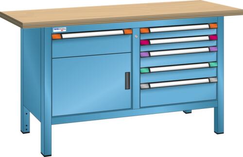 Thurmetall Établi, 6 tiroirs, 1 armoire