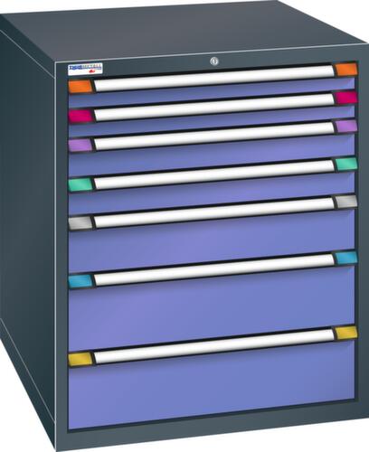 Thurmetall Armoire à tiroirs de 805 mm de large, 7 tiroir(s)