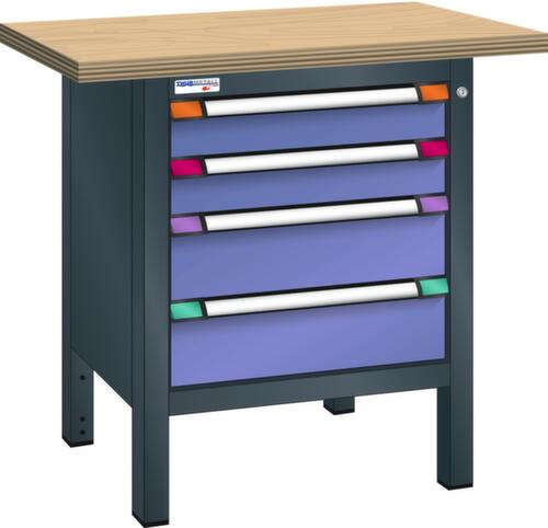 Thurmetall Établi, 4 tiroirs
