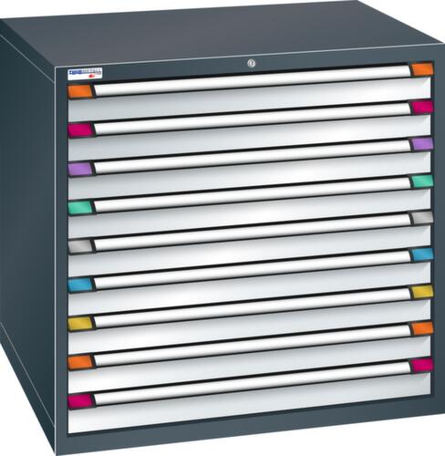 Thurmetall Armoire à tiroirs de 1005 mm de large, 9 tiroir(s)