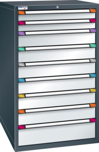 Thurmetall Armoire à tiroirs de 805 mm de large, 9 tiroir(s)