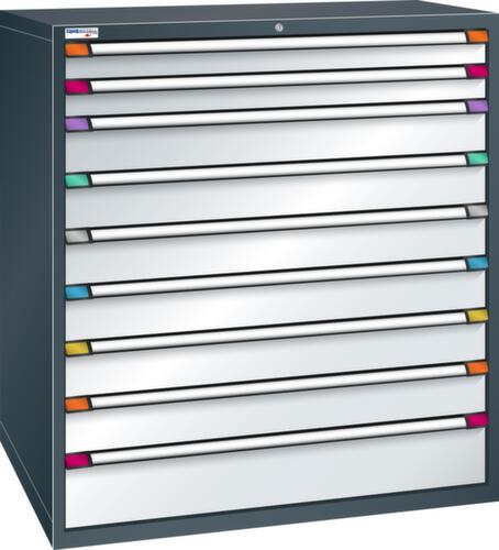Thurmetall Armoire à tiroirs de largeur 1205 mm, 9 tiroir(s)