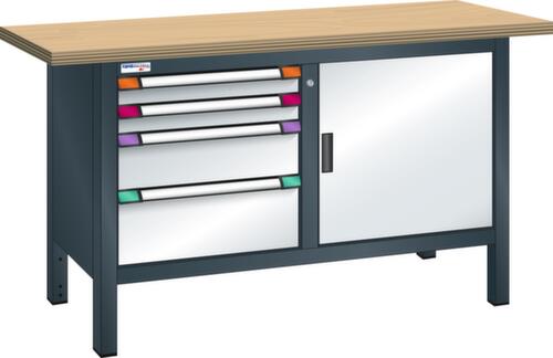 Thurmetall Établi, 4 tiroirs, 1 armoire