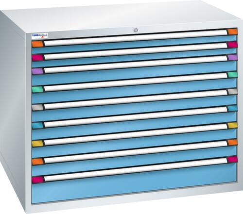 Thurmetall Armoire à tiroirs de largeur 1205 mm, 9 tiroir(s)