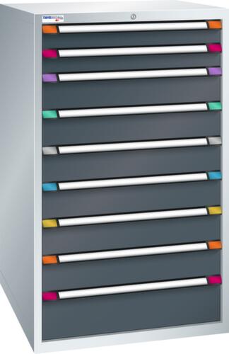 Thurmetall Armoire à tiroirs de 805 mm de large, 9 tiroir(s)