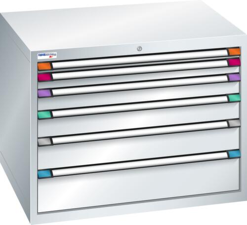 Thurmetall Armoire à tiroirs de 1005 mm de large, 6 tiroir(s)