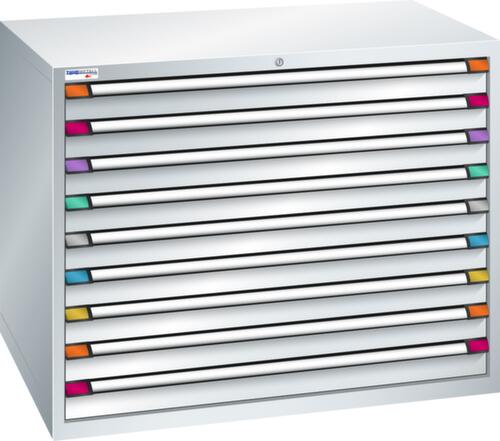 Thurmetall Armoire à tiroirs de largeur 1205 mm, 9 tiroir(s)