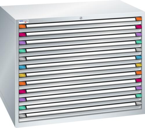 Thurmetall Armoire à tiroirs de largeur 1205 mm, 12 tiroir(s)