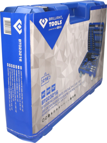 Brilliant Tools Jeu de douilles