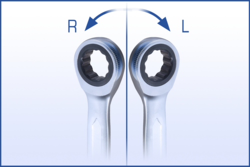 Brilliant Tools ratchet ring wrench set