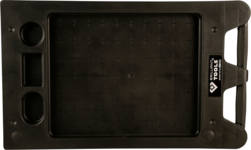 Brilliant Tools BLEU/ARGENT Chariot d'atelier avec 7 tiroirs et 207 outils haut de gamme