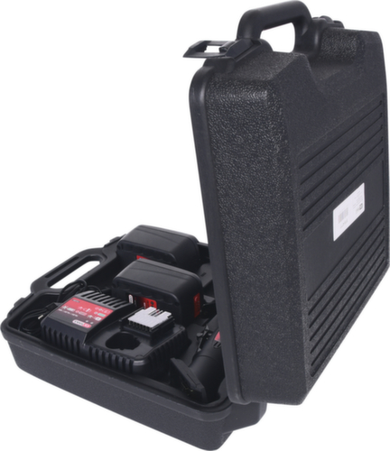 KS Tools Meuleuse d'angle à batterie 7000 tr/min avec 2 batteries et 1 chargeur