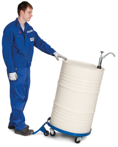 roule-fûts basculant ,pour 1 fût de 200 litres