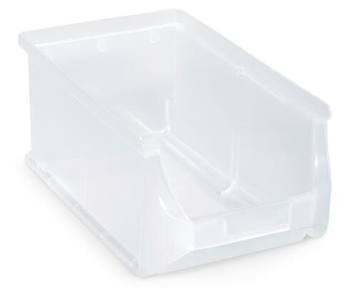 Bac à bec, transparent, profondeur 355 mm, polypropylène