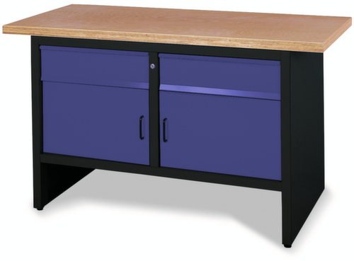 Thurmetall Établi, 2 tiroirs, 2 armoires