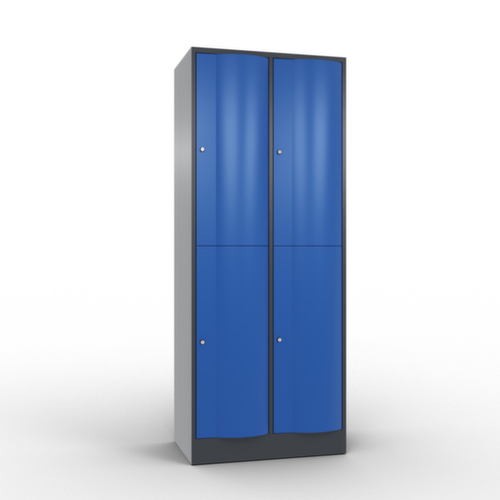 C+P armoire multicases Resisto, 4 compartiments