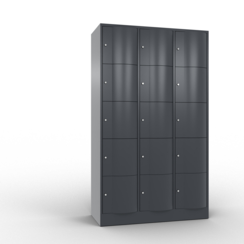 C+P armoire multicases Resisto, 15 compartiments