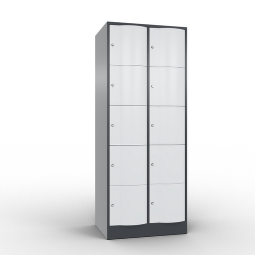 C+P armoire multicases Resisto, 10 compartiments