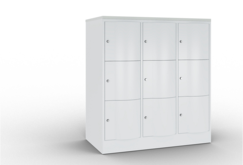 C+P armoire multicases Resisto, 9 compartiments