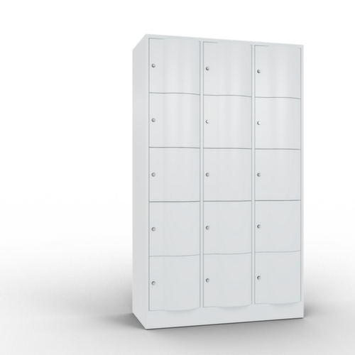 C+P armoire multicases Resisto, 15 compartiments