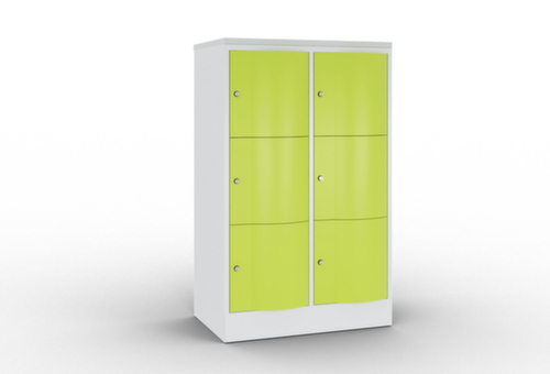 C+P armoire multicases Resisto, 6 compartiments