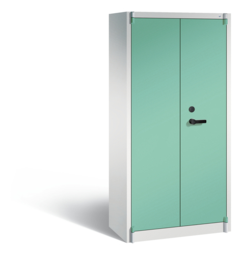 C+P Armoire haute sécurité de bureau avec 4 tablettes