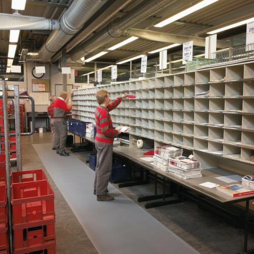 tapis anti-fatigue Rotterdam avec stries longitudinales, largeur 1220 mm