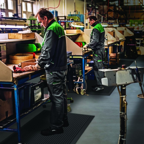 tapis anti-fatigue Eindhoven avec alvéoles, longueur x largeur 1200 x 900 mm