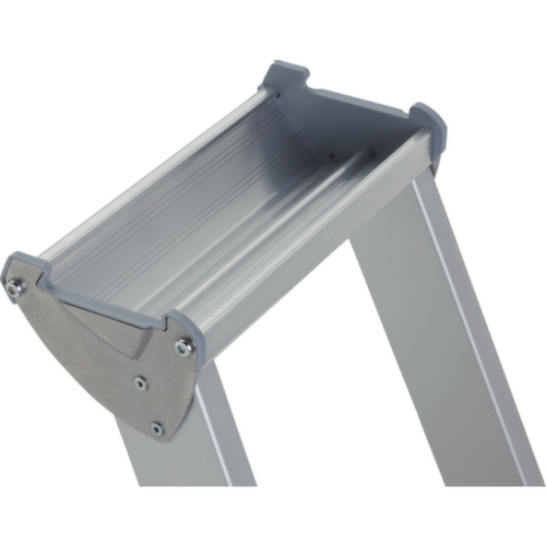 ZARGES Escabeau R13step S avec marches antidérapantes, 5 marches avec revêtement R13