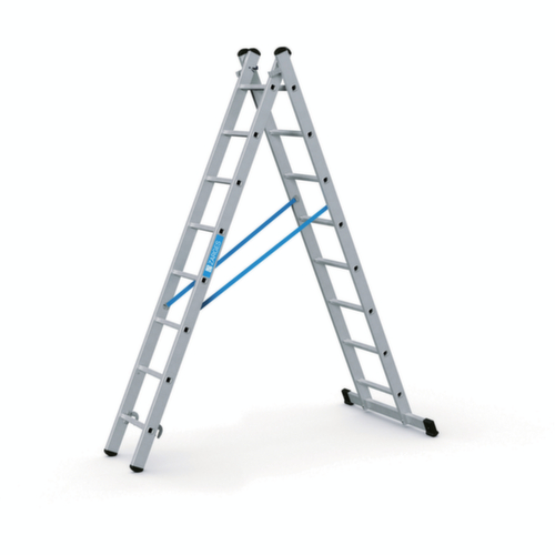 ZARGES Combiné échelle-escabeau polyvalent en deux parties Combimaster Plus X