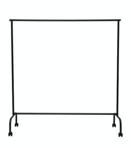 portant de vestiaire juxtaposable mobile MAULlimbo avec 2 bras extensibles, noir