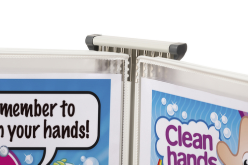 tarifold Système de consultation antibactérien STERIFOLD, avec 10 tableaux de consultation en DIN A4