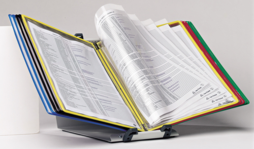 tarifold Système de tableau de bord Foldfive, avec 10 tableaux de consultation en DIN A4