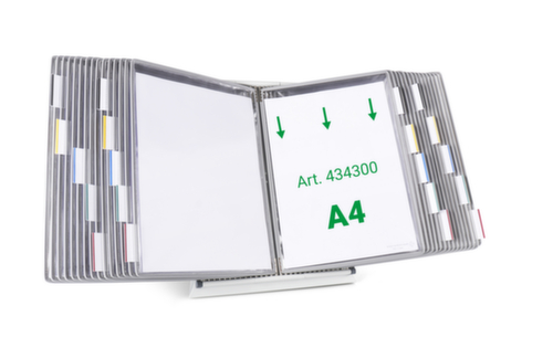 tarifold Système de tableau de bord, avec 30 tableaux de consultation en DIN A4