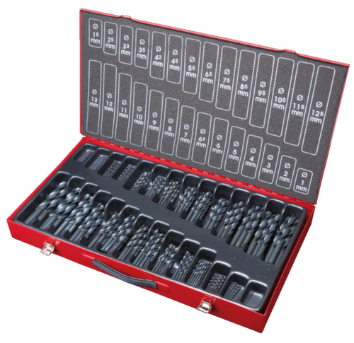 KS Tools Jeu de forets hélicoïdaux HSS-R