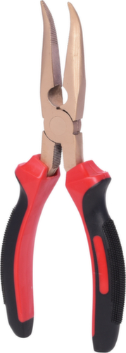 KS Tools BERYLLIUMplus pince téléphonique coudée 180 mm