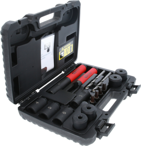 KS Tools Jeu de perçage pour verrou de jante