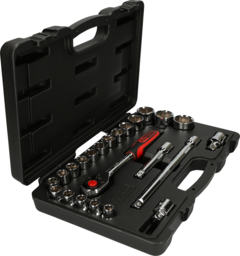 KS Tools Jeu de clés à douille 1/2" CHROMEplus